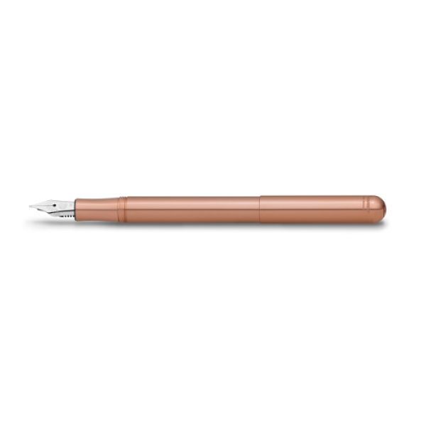 KAWECO LILIPUT CANETA FOUNTAIN COPPER DOURADO ROSA