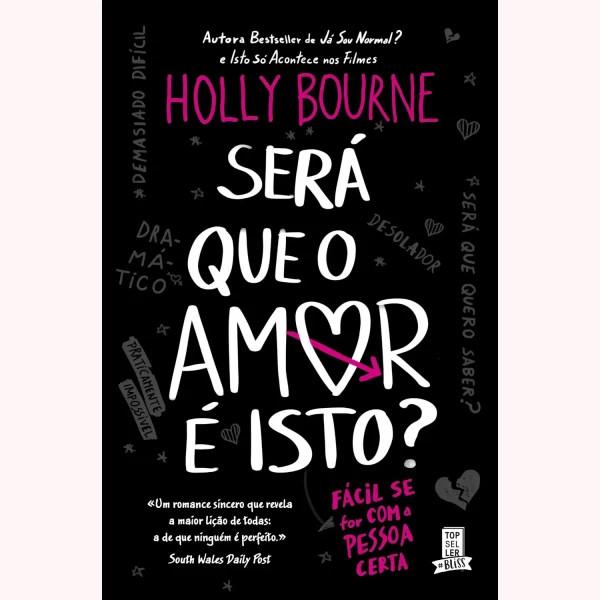 SERÁ QUE O AMOR É ISTO?